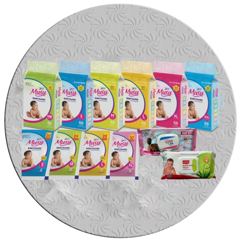 Baby Diaper & Baby Wipes
